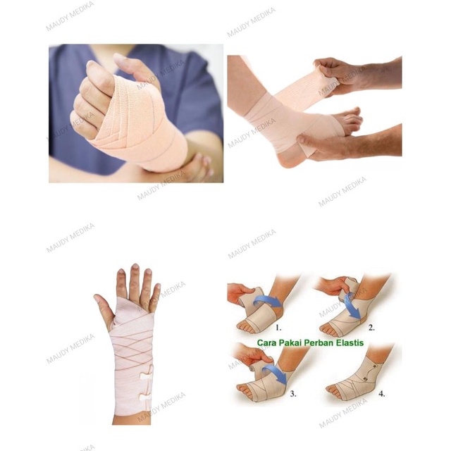 Jual Perban Elastis Bandage UniFlex 15cm x 4,5m | Shopee Indonesia