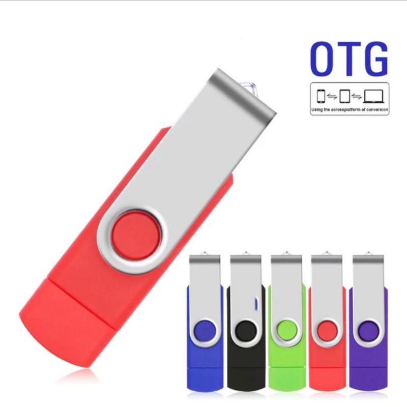Jual flashdisk otg putar 4gb / Flash Disk USB OTG 32GB Warna-Warni OTG ...