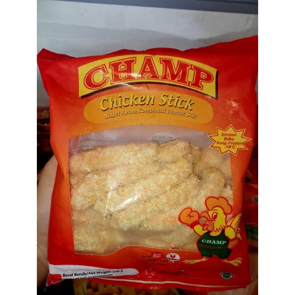 Jual Champ Chicken Nugget Stick 250grm | Shopee Indonesia