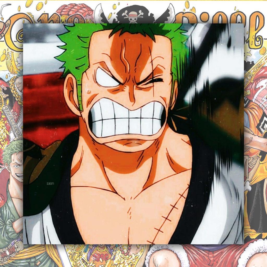 Jual Sablon Setrika DTF Anime One Piece Zoro IF Digital Custom Sticker ...