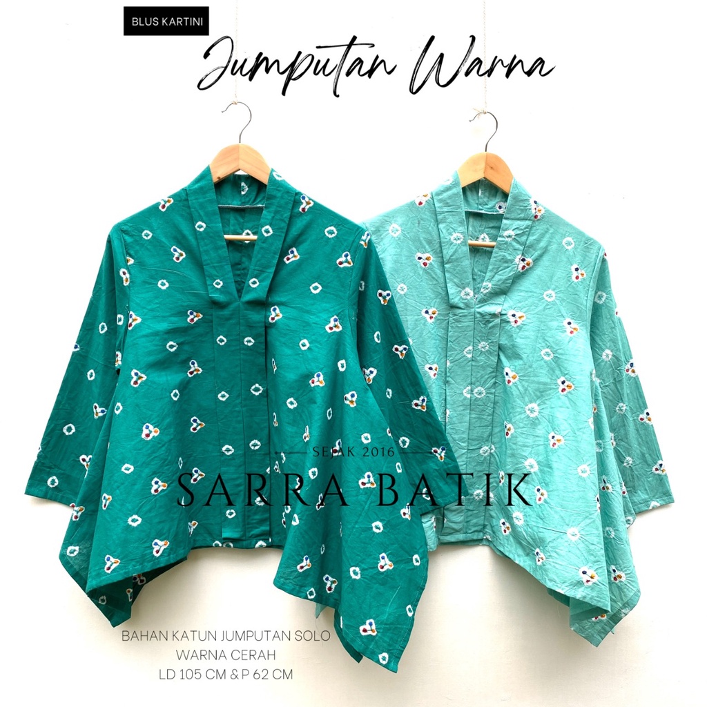 Jual PREMIUM Jumputan Tosca Batik Hits Gaul Kebaya Wanita Formal ...