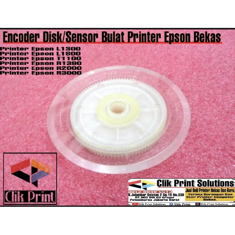 Jual Encoder Disk Atau Sensor Bulat Samping Printer Epson L1300 L1800 ...