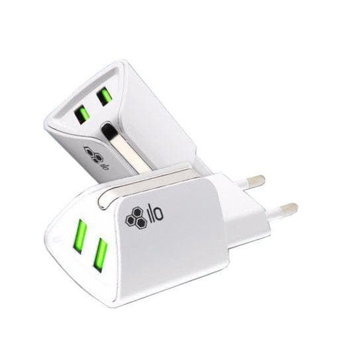 Jual Adapter Charger iLo A1 SP VP 2 USB Max. 2.4 A Garansi Resmi ...