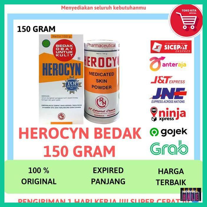 Jual Obatigrela Bedak Herocyn Dewasa Kecil 150 Gram Untuk Kulit Gatal Biang Keringat Asliii 5853