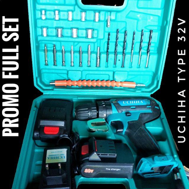 Jual Mesin bor baterai 32v JAPAN. Terlaris impact drill cordless