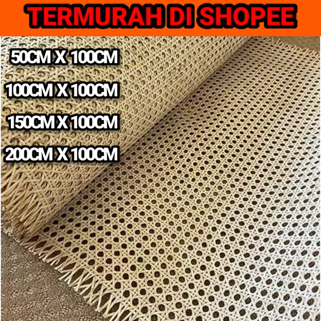 Jual ROTAN - ANYAMAN ROTAN ALAMI LEMBARAN/ROTAN KULIT ALAMI LEBAR 100