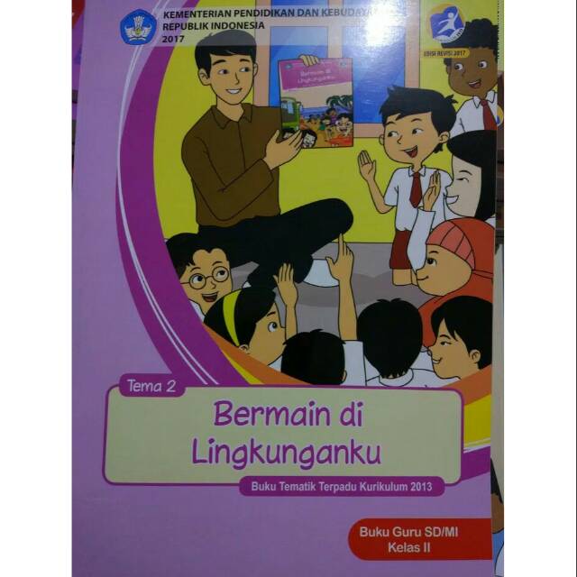 Jual Buku Guru Tematik Kelas 2 SD kurikulum 2013 edisi revisi | Shopee ...