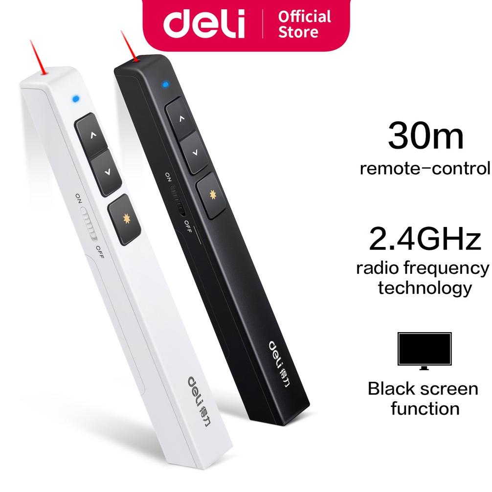 Jual Deli Laser Pointer + Presenter Wireless Usb Pen Laser Presentasi ...