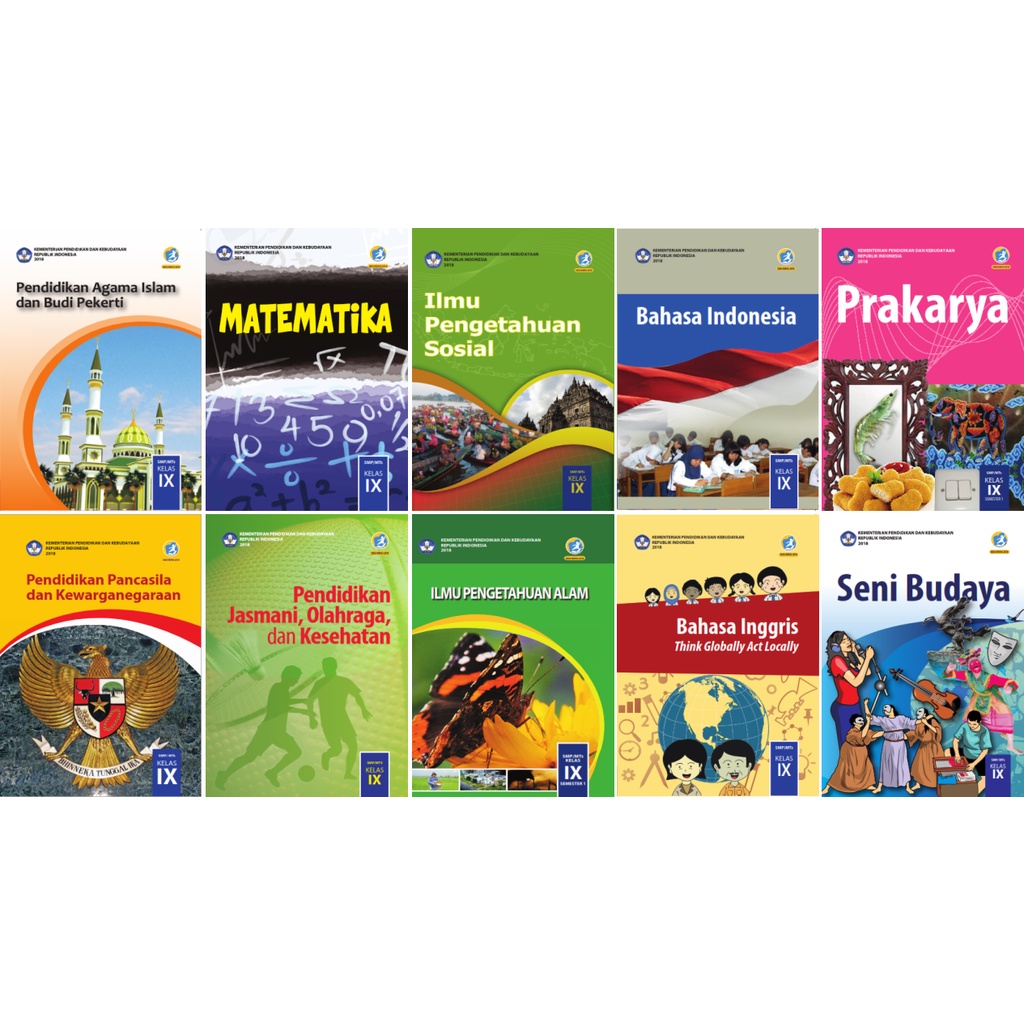 Jual Buku SMP Kelas 9 Kurikulum 2013 Edisi Revisi 2018 | Shopee Indonesia