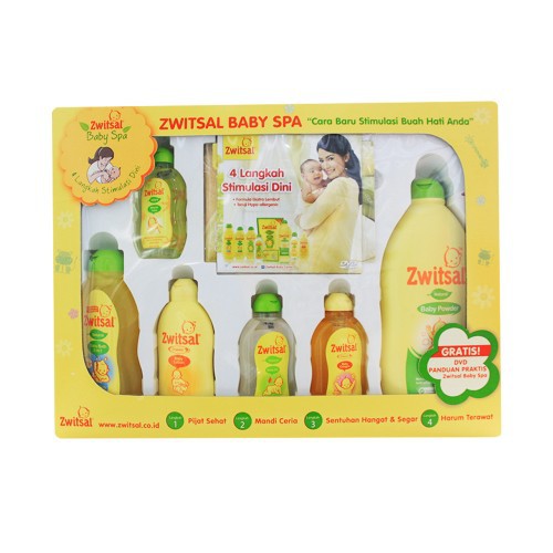 Jual Zwitsal Baby Spa Gift Box 6pcs Shopee Indonesia