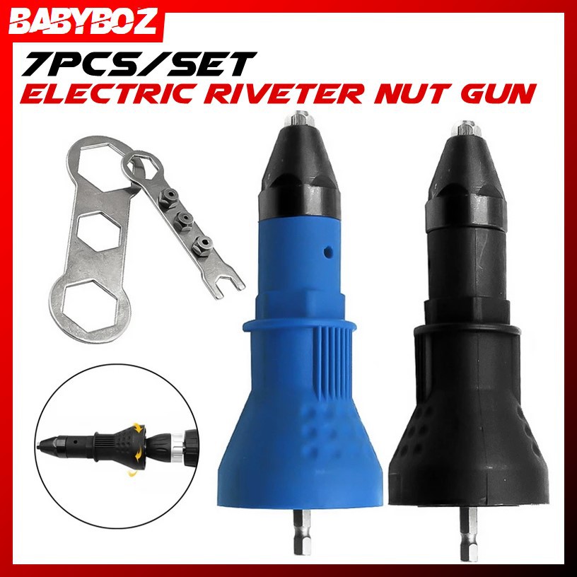 Jual Xueliee Electric Pull Rivet Conversion Drill Adapter Kepala Bor ...