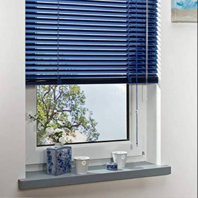 Jual Bisa Custom Ukuran Dan Warna Horizontal Blind Tirai L. 80 X T. 120 ...