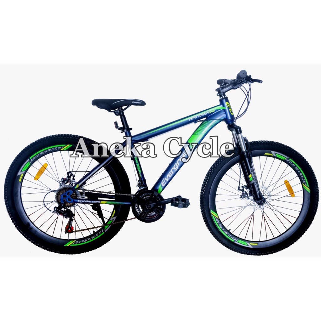 Jual Sepeda MTB Evergreen Ranger 540 26 Inch 21 Speed | Shopee Indonesia