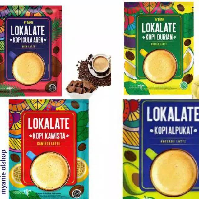 Jual LOKALATE kopi Alpukat, Gula Aren, Durian, Kawista, Kopi Berondong