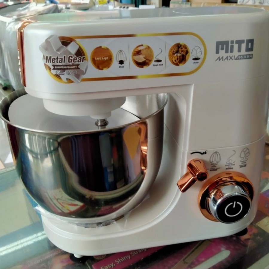 Jual Stand Mixer Maxi Planetary MITO MX-700 | Mixer Roti 7 Liter Mito ...