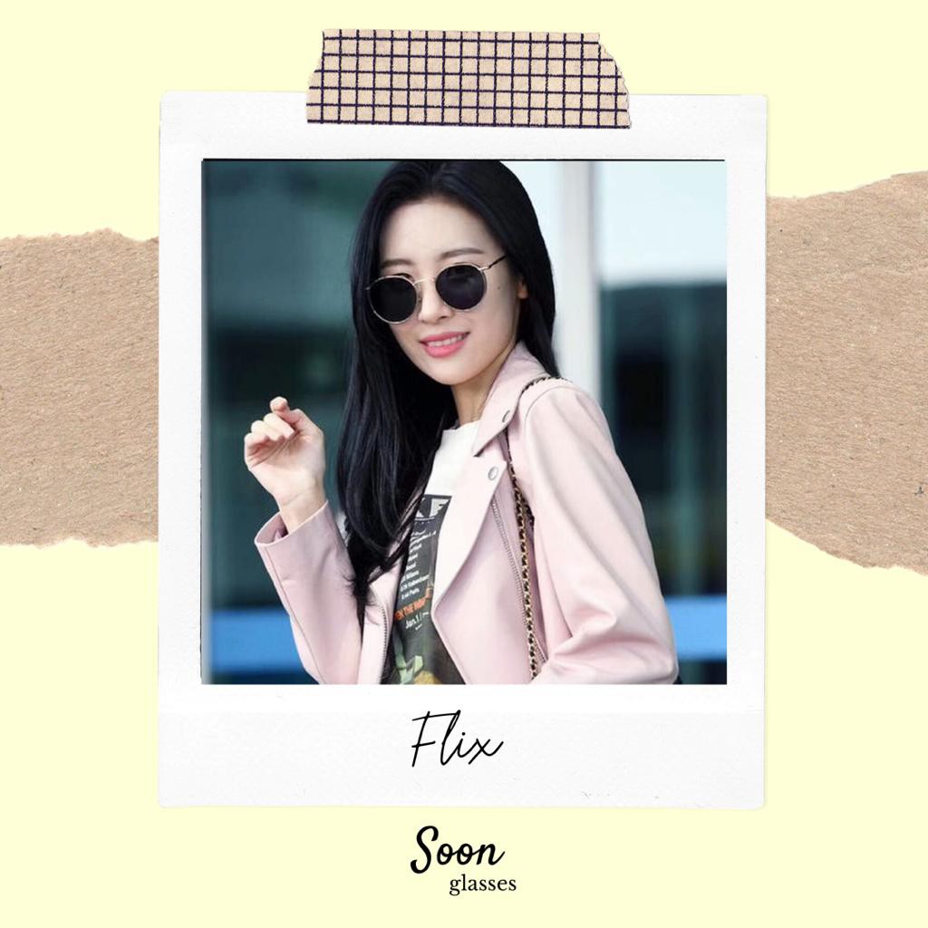 Jual FLIX - FRAME KACAMATA HITAM SUNGLASSES FASHION LENSA ANTI RADIASI ...