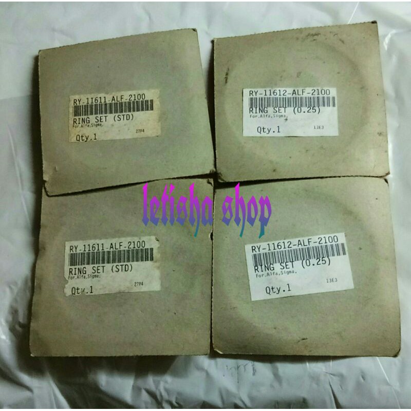 Jual RING SEHER ALFA,SIGMA RING SEHER YAMAHA ALFA,SIGMA OS STD,25 RASIO ...
