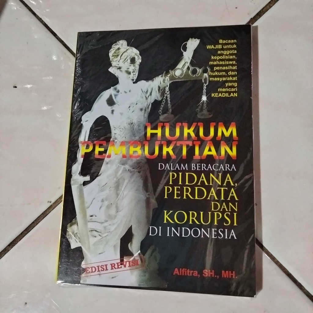 Jual Hukum Pembuktian By Alfitra Shopee Indonesia