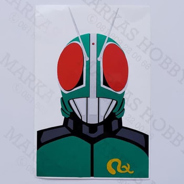 Jual Stiker / Sticker Kamen Rider RX Green | Shopee Indonesia