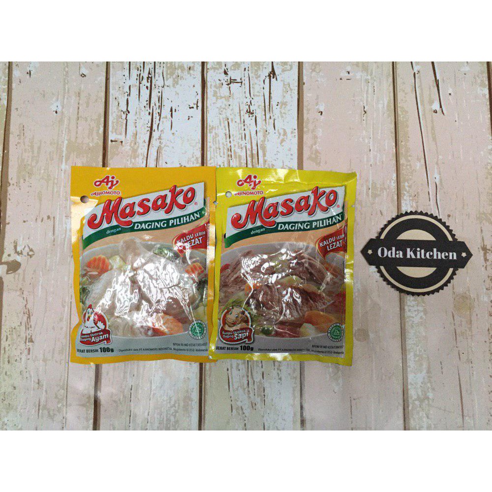 Jual MASAKO RASA AYAM DAN SAPI 100gr | Shopee Indonesia