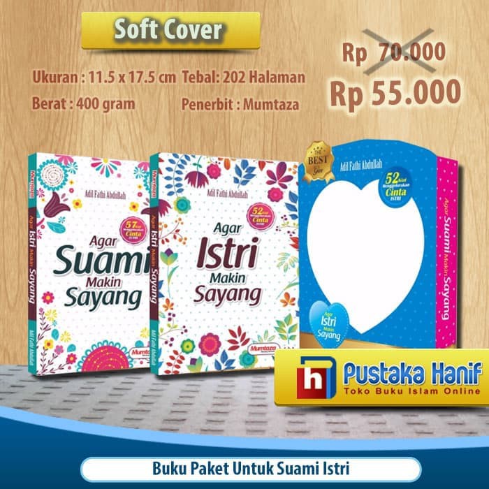 Jual Buku Paket Agar Suami - Istri Makin Sayang (termurah) | Shopee ...