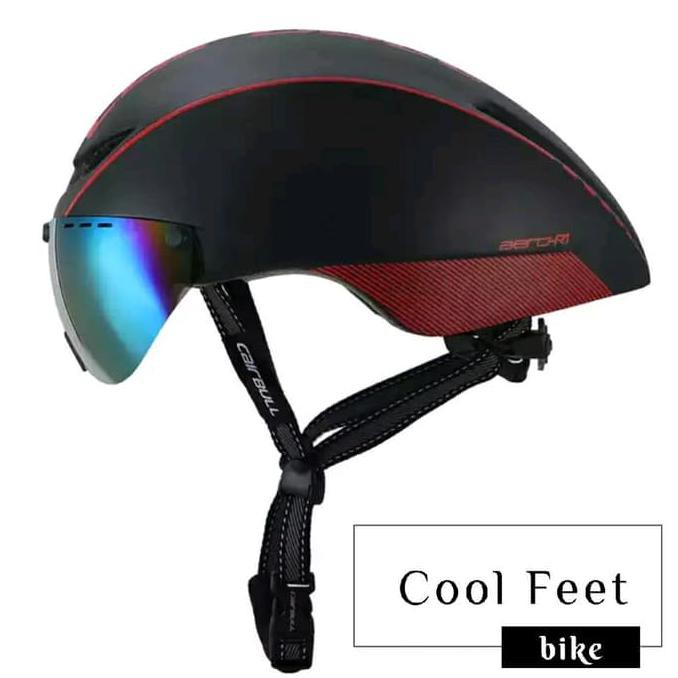 Jual Terbaik Helm Sepeda Roadbike Cairbull Aero R1 Dengan Lensa Best Seller Shopee Indonesia