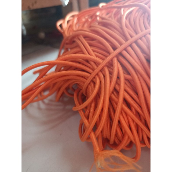 Jual Tali Bulat Elastis Tali String Elastis Tali Karet Bulat Mm Warna Permeter Shopee