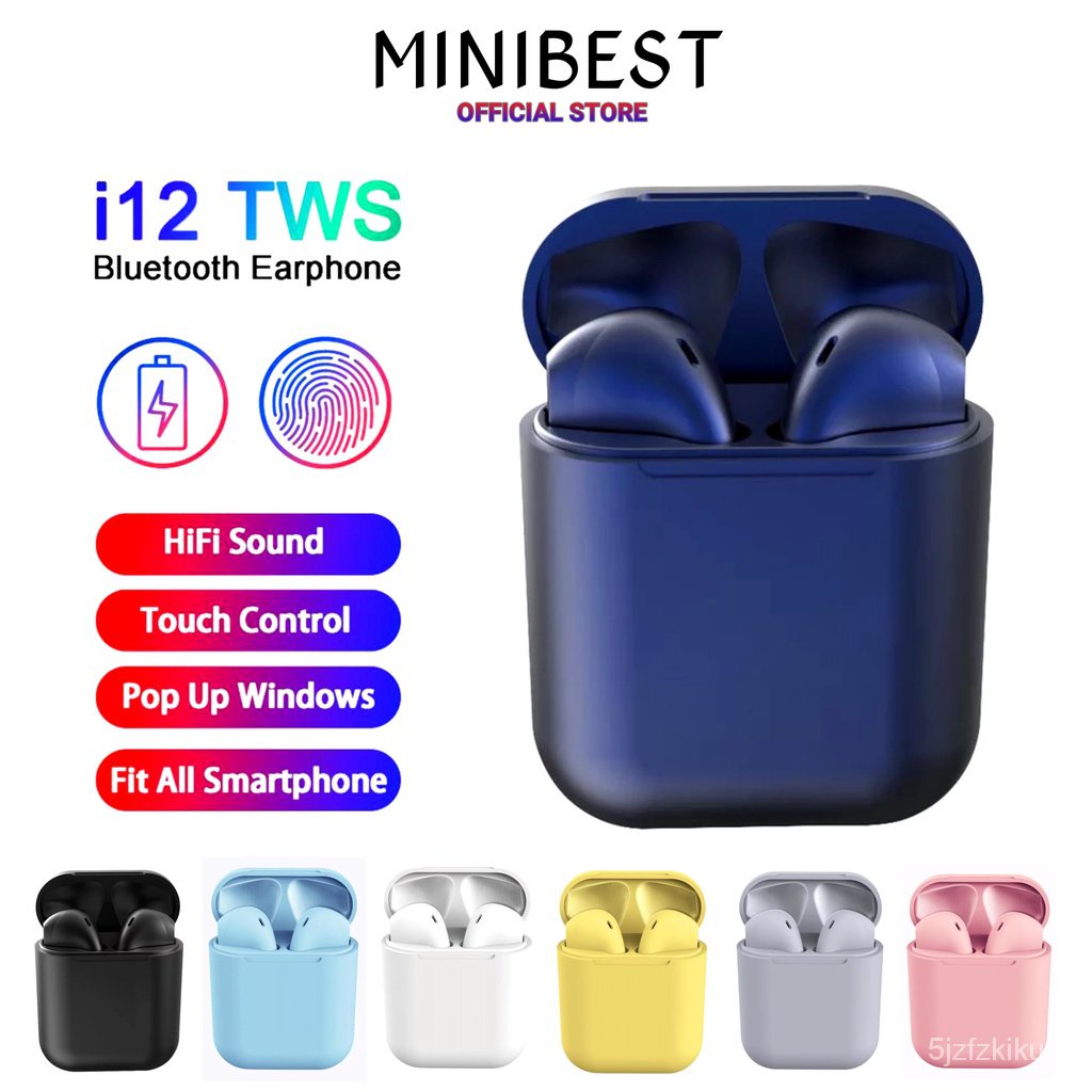 Jual Minibest Headset Bluetooth Inpods Tws Macaron Earphone True Wireless Stereo Hifi Sentuh