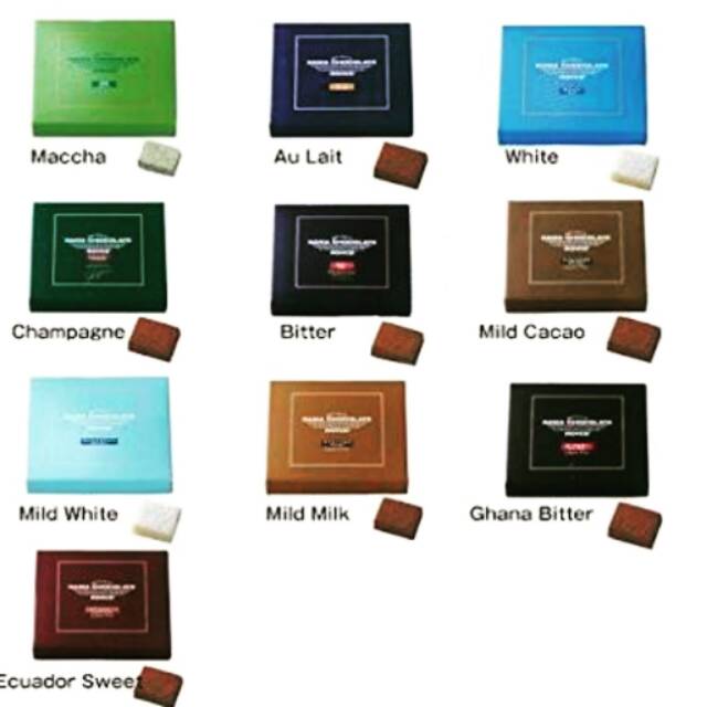 Jual Royce' Nama Au Lait Matcha / Barley / Milk Chocolate / Ecuador