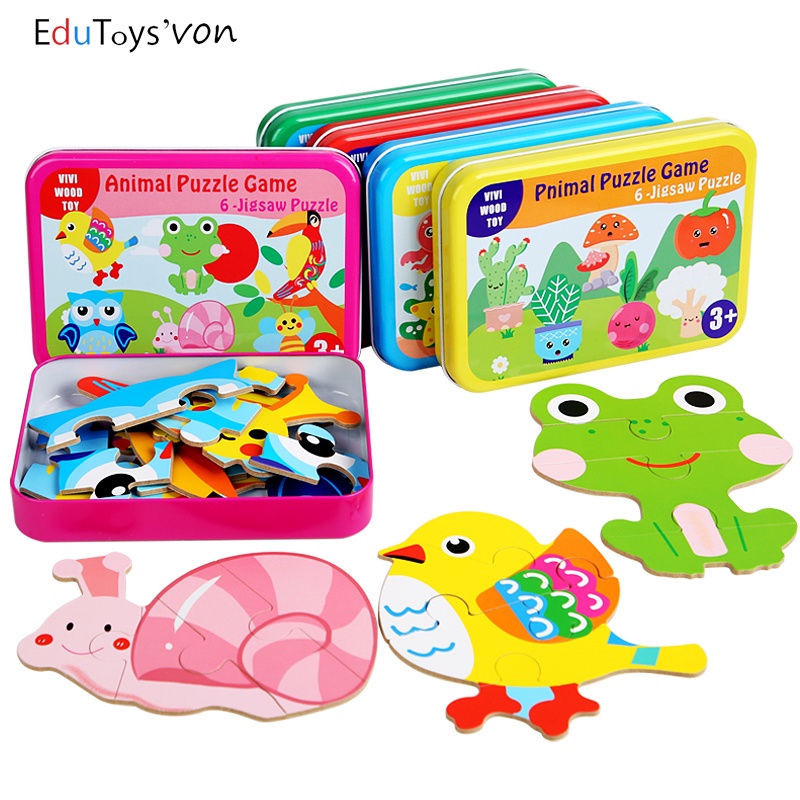 Jual Mainan edukasi anak - Jigsaw puzzle kayu ( puzzle bayi ) | Shopee ...