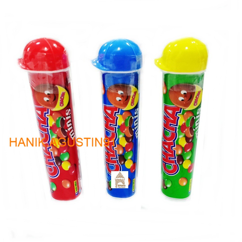 Jual Delfi Cha Cha Minis Tube / Cokelat Chacha Mini SS91 | Shopee Indonesia