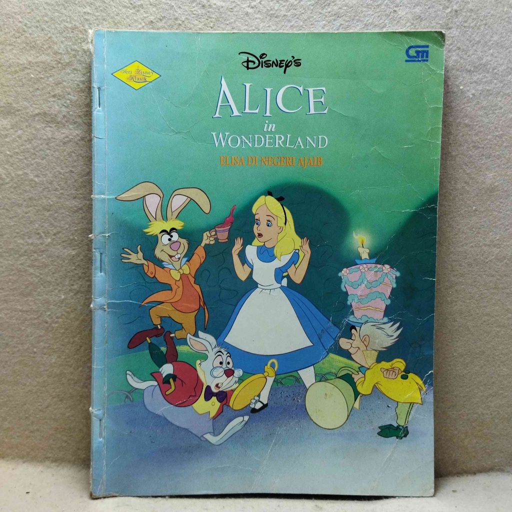 Jual Buku Bekas Disney Alice In Wonderland | Shopee Indonesia