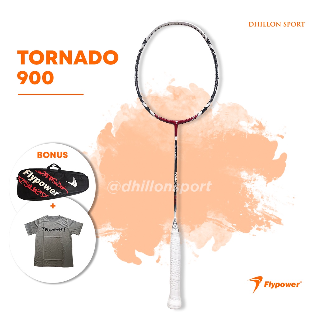 Jual Raket Badminton Flypower Tornado 800 900 Original Shopee Indonesia