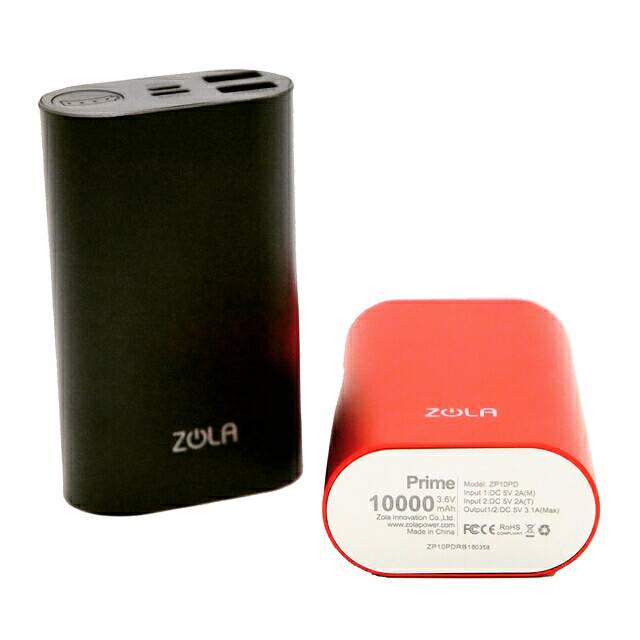 Jual ZOLA Prime Powerbank 10000mAh Fast Charging Dual Output Total 3.1A