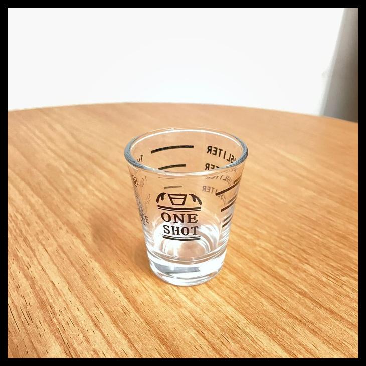 Jual Espresso Shot Glass Gelas Ukur Kopi Sloki One Shot Espreso