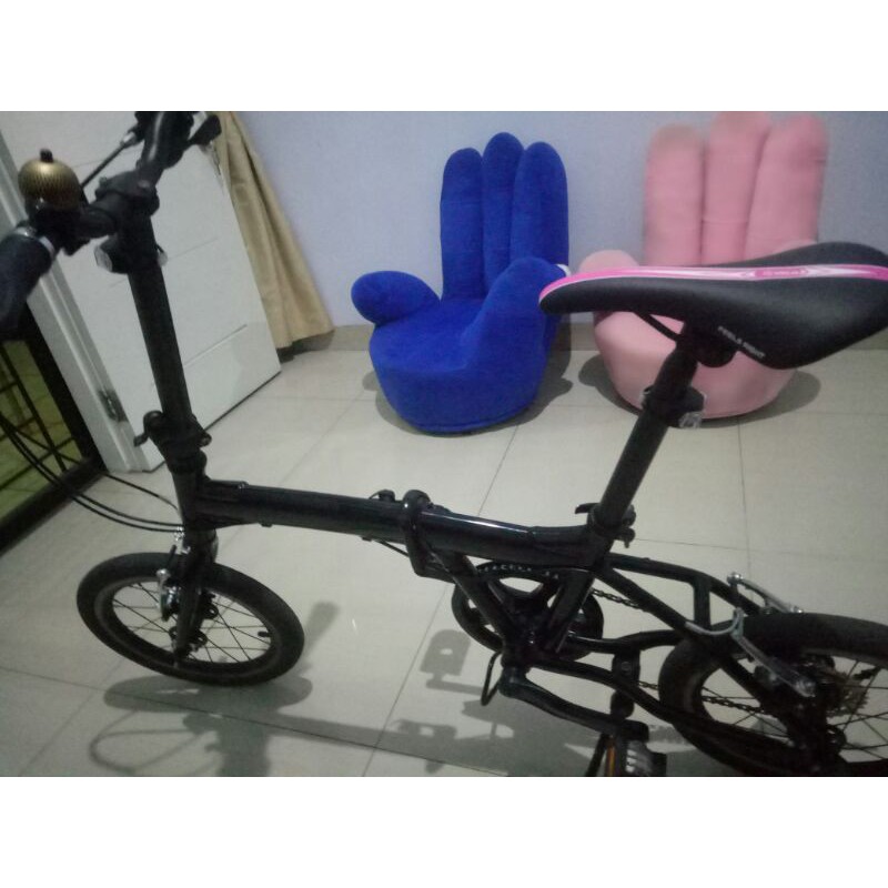 Jual Sepeda lipat rocket pocket wimcycle full upgrade rim set 16 ...