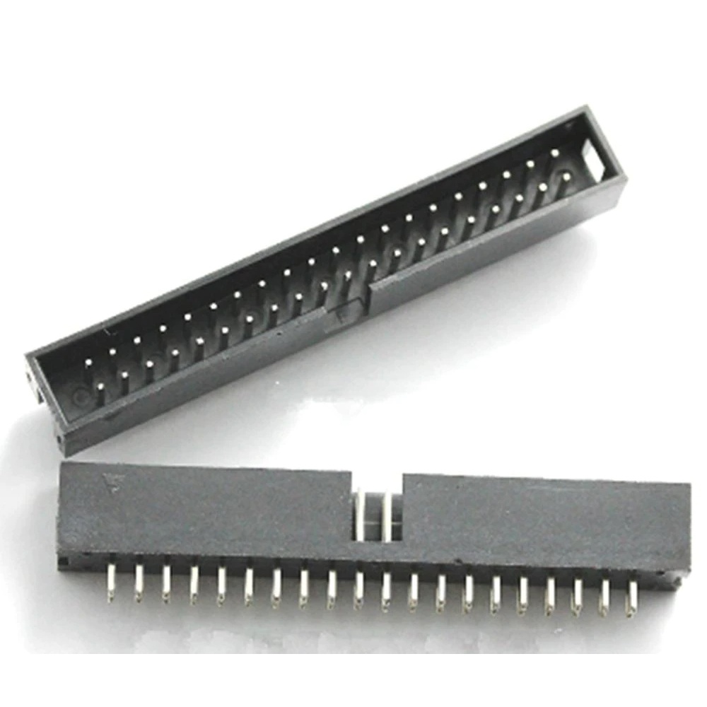 Jual Socket IDC Pin 40p 40Pin Soket 2x20 40 Pin Header Male DC3-40P ...