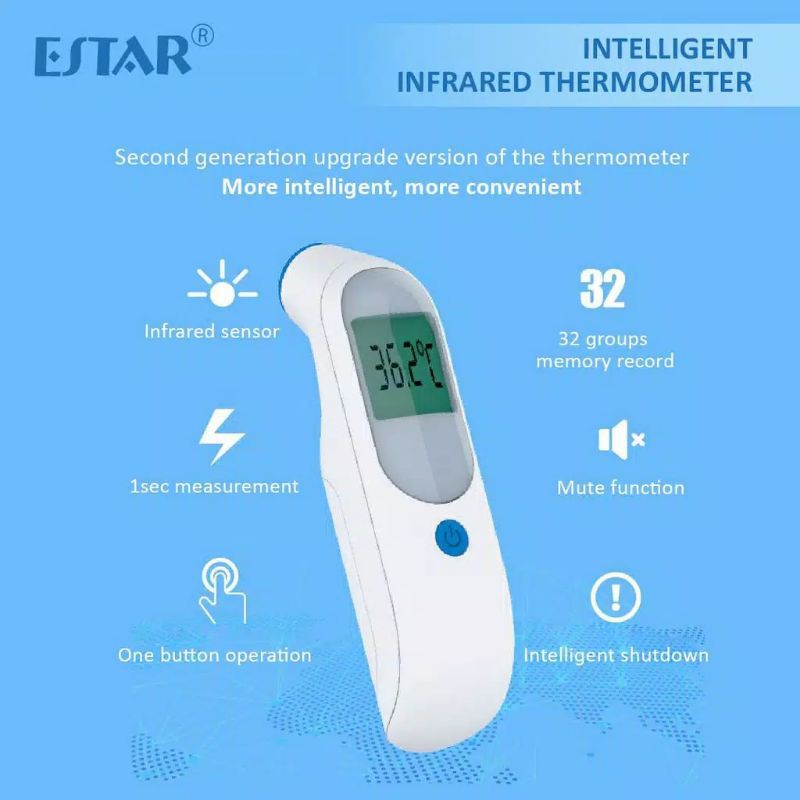 Jual Thermometer Infrared Estar / Termometer Bayi Shopee Indonesia
