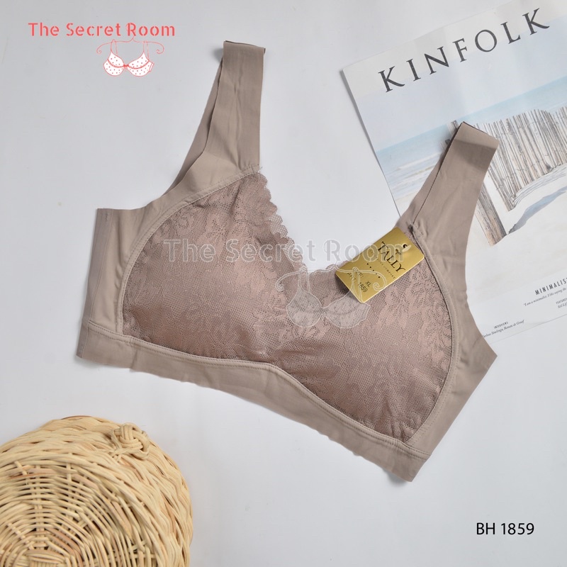 Jual TALLY BRA BH KEMBEN BRALETTE BRA 1859 I BUSA TIPIS I SIZE L XL I BAHAN NYLON MIX RENDA