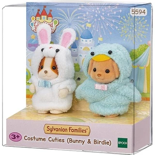 5593 Sylvanian Families Le Trio Des Bébés En Costumes De Crèmes Glacées