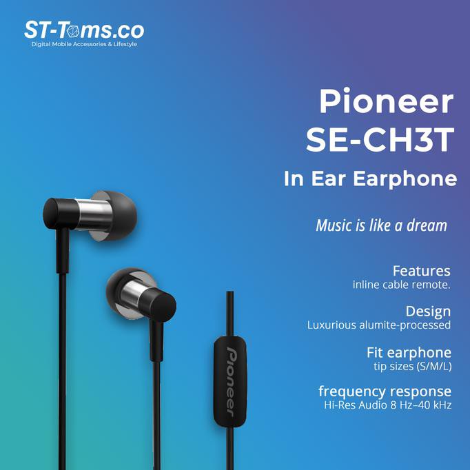 Pioneer hi res discount earphones