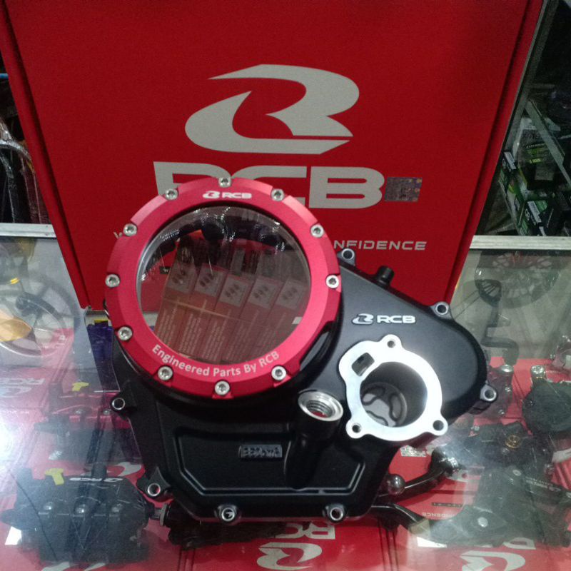 Jual Cover Engine Tutup Blok Mesin Rcb Transparan R Mt Wr Vixion