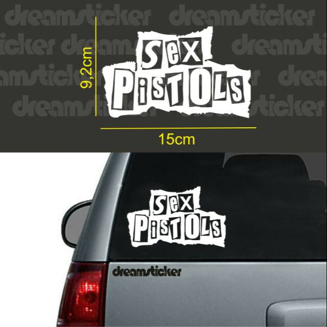 Jual Sticker Stiker Musik Band Sex Pistols Shopee Indonesia 6547