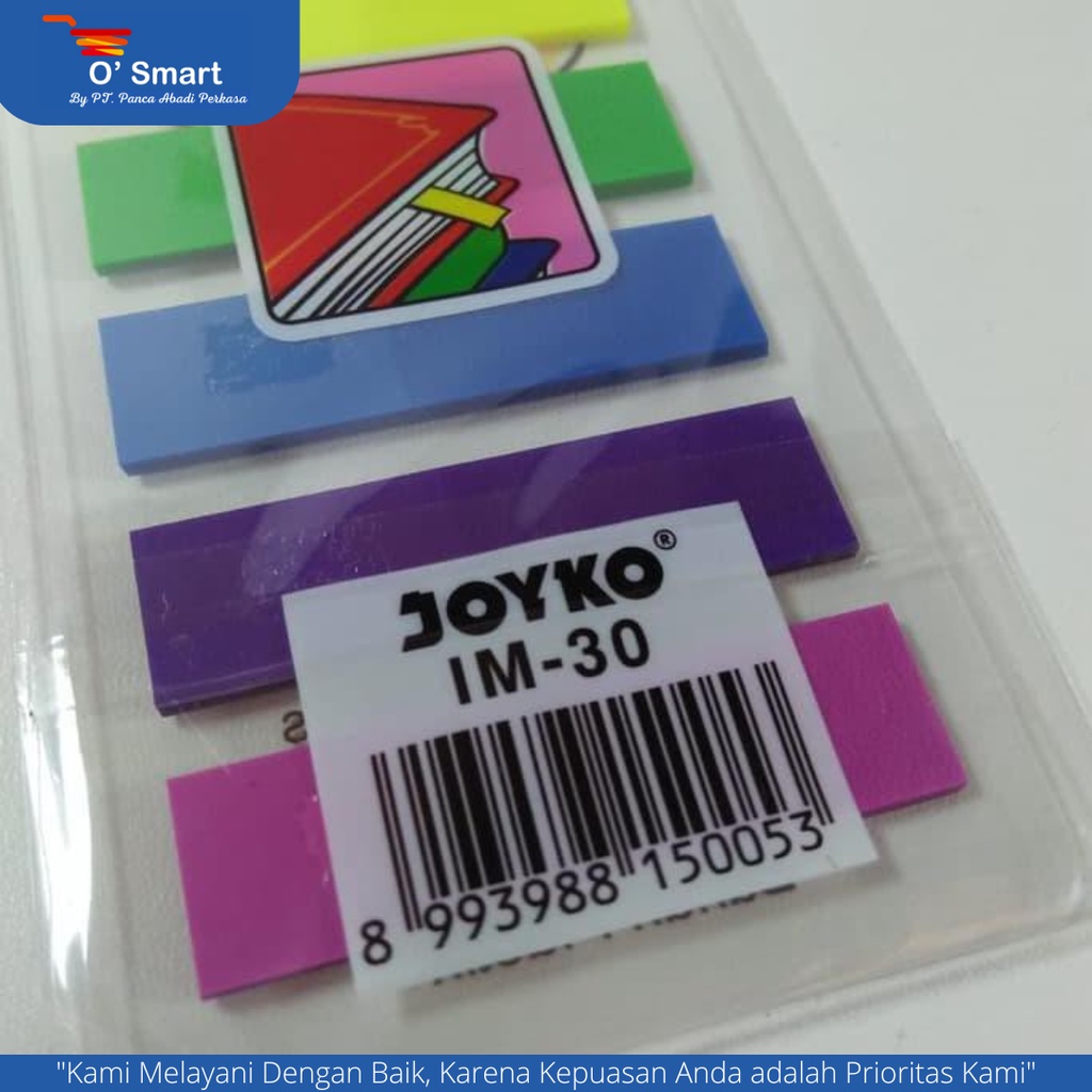 Jual JOYKO Memo Sticky Notes Plastik IM-30 (Kotak-Persegi) | Shopee ...