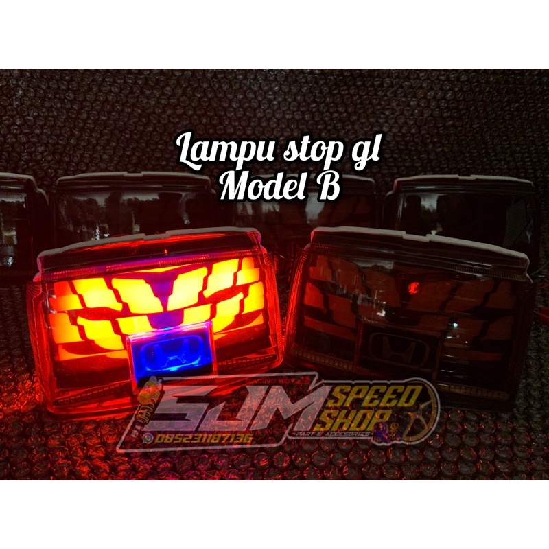 Jual Stoplamp Lampu Stop Gl Max Pro Custom Full Led Model B Shopee Indonesia