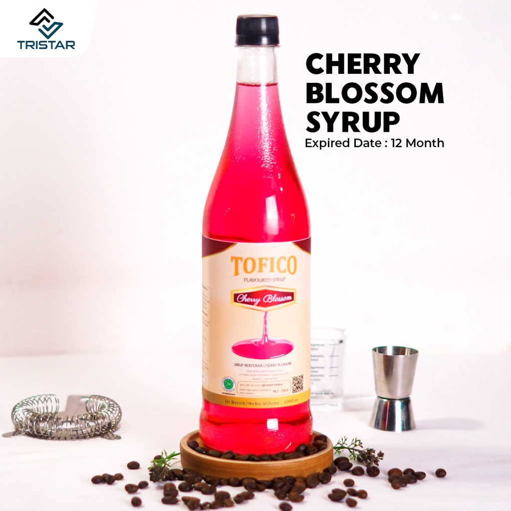 Jual BEST PRODUCT Sirup Premium Rasa Sakura / Cherry Blossom Tofico