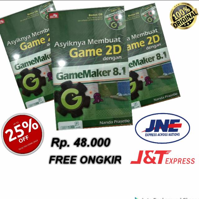 Jual Buku MEMBUAT GAME 2D dengan Gamemaker.81 | Shopee Indonesia
