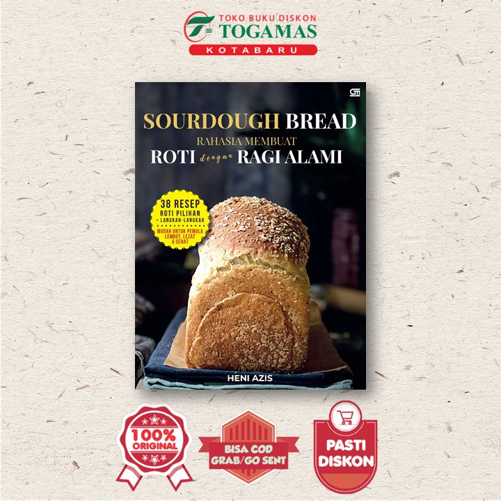 Jual SOURDOUGH BREAD RAHASIA MEMBUAT ROTI DENGAN RAGI ALAMI - HENI AZIS ...