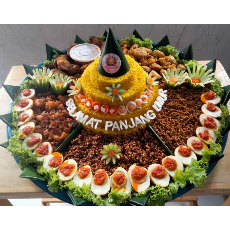 Jual Nasi Tumpeng Porsi Besar Lebar Cm Shopee Indonesia