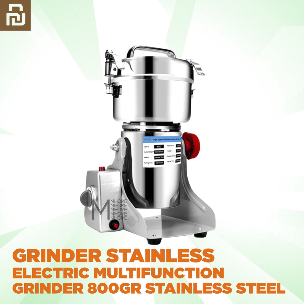 Jual Electric Multifunction Grinder 800gr Stainless Steel (penggilingan ...